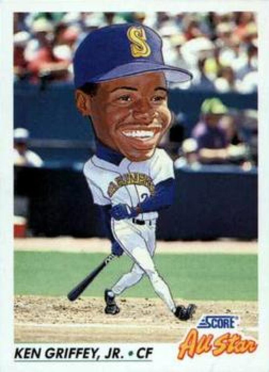 1992 Score #436 Ken Griffey Jr. AS VG  Seattle Mariners 