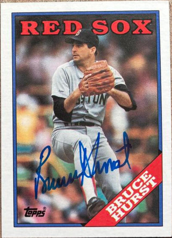 Bruce Hurst Autographed 1988 Topps #125