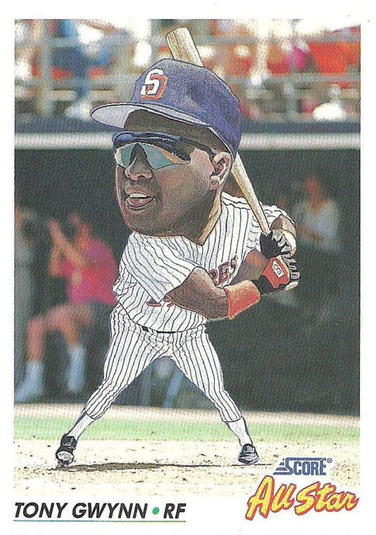 1992 Score #779 Tony Gwynn AS VG  San Diego Padres 