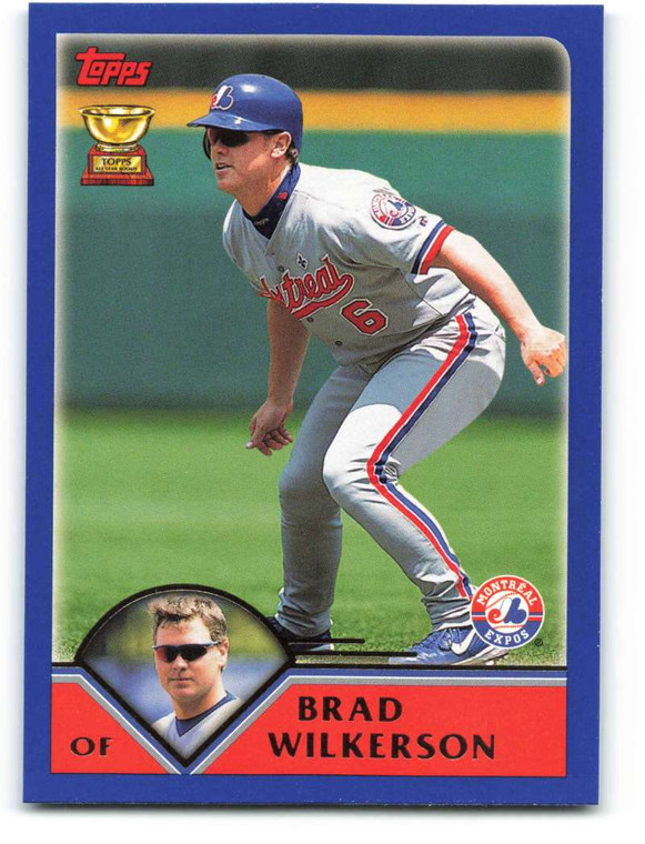 2003 Topps #59 Brad Wilkerson VG Montreal Expos 