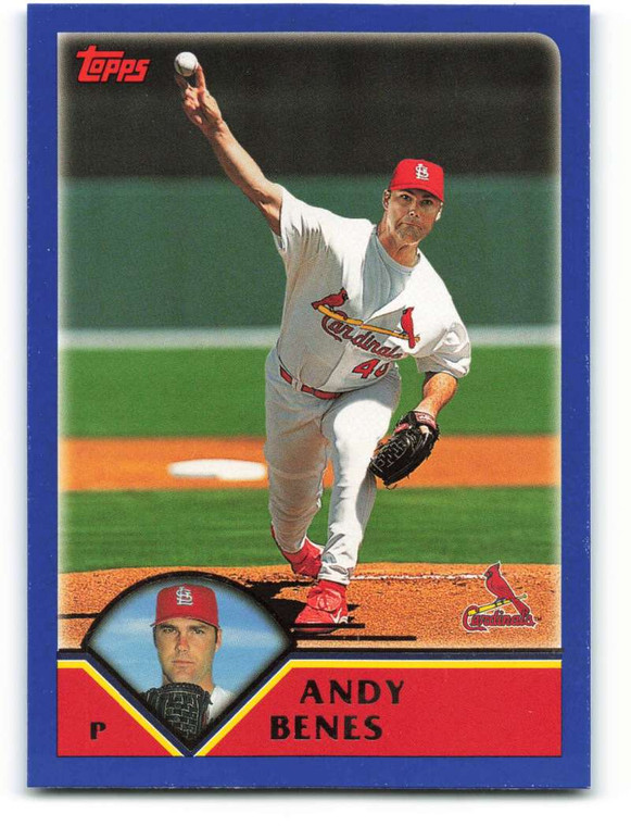 2003 Topps #123 Andy Benes VG St. Louis Cardinals 