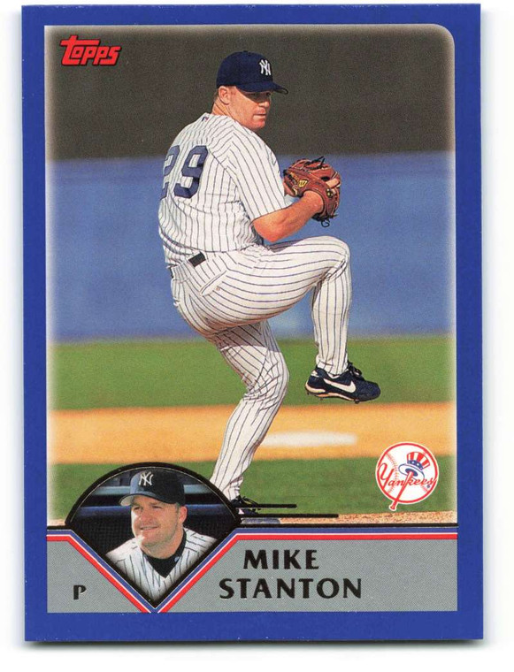 2003 Topps #153 Mike Stanton VG New York Yankees 