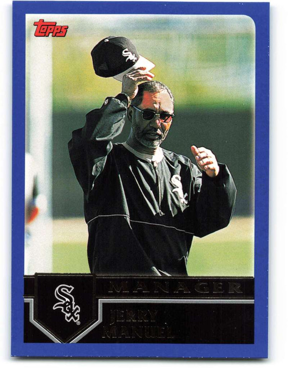 2003 Topps #267 Jerry Manuel MG VG Chicago White Sox 
