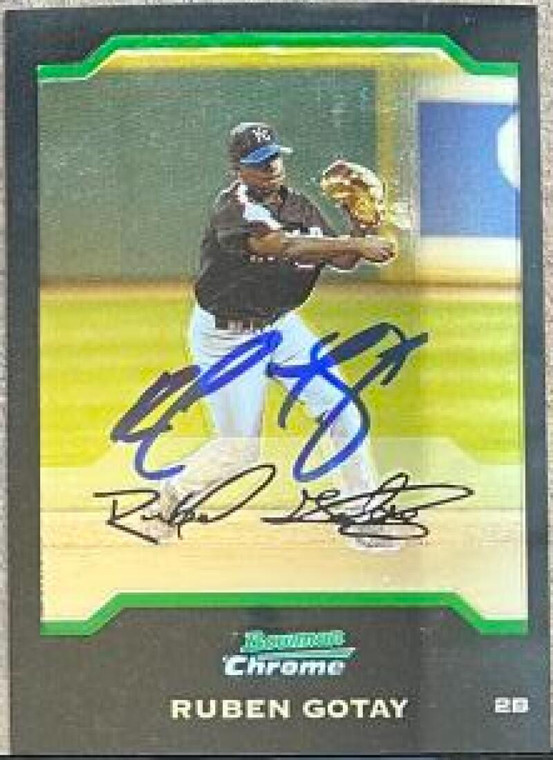 Ruben Gotay Autographed 2004 Bowman Draft Picks & Prospects Chrome #BDP133 SP