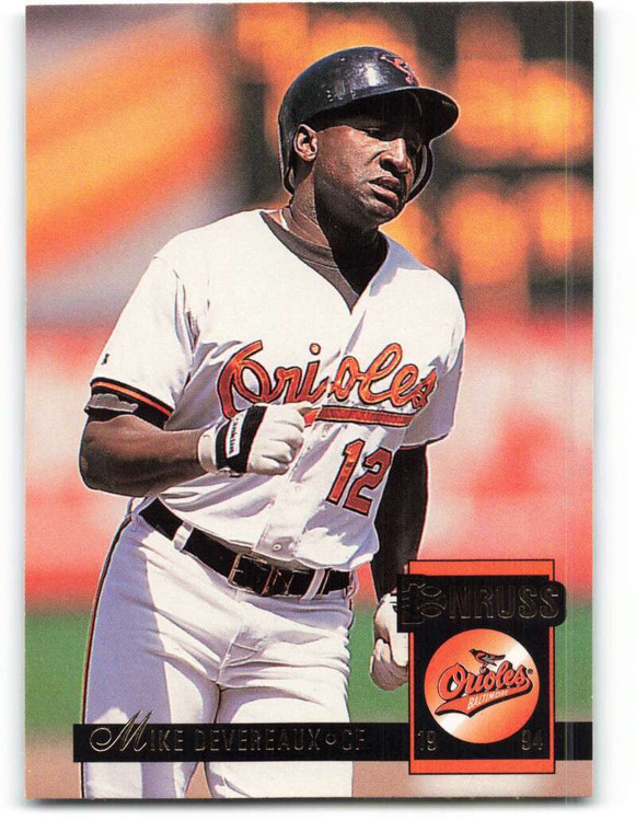 1994 Donruss #69 Mike Devereaux VG Baltimore Orioles 