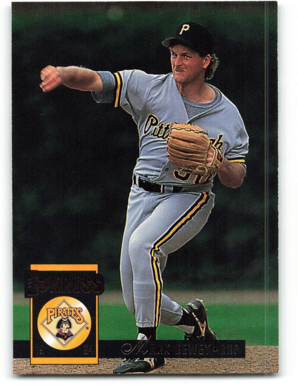 1994 Donruss #102 Mark Dewey VG Pittsburgh Pirates 