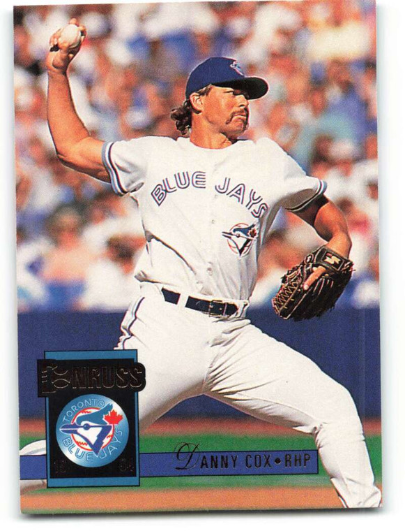 1994 Donruss #114 Danny Cox VG Toronto Blue Jays 