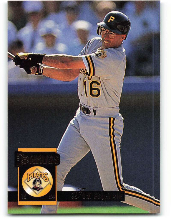 1994 Donruss #132 Tom Foley VG Pittsburgh Pirates 