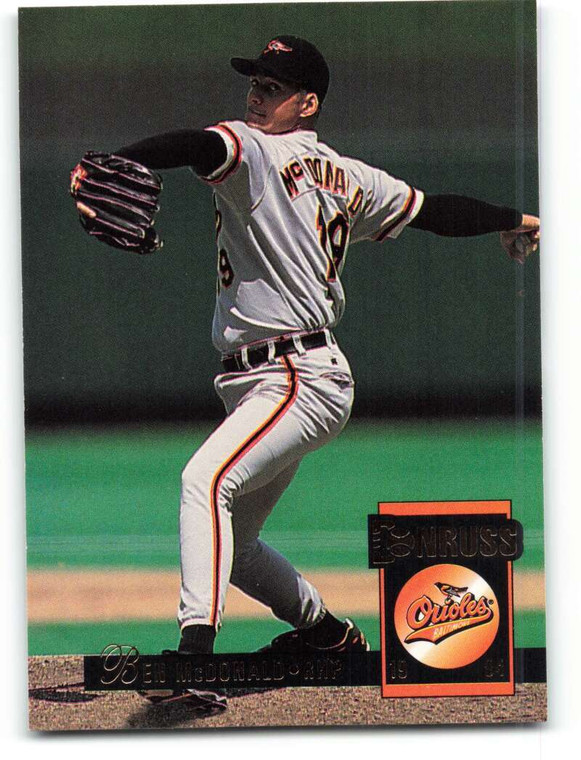 1994 Donruss #158 Ben McDonald VG Baltimore Orioles 