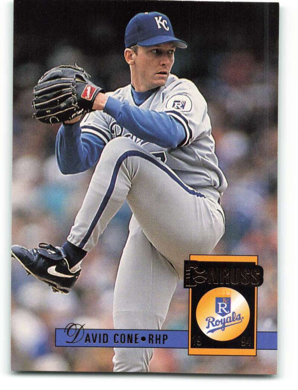 1994 Donruss #194 David Cone VG Kansas City Royals 