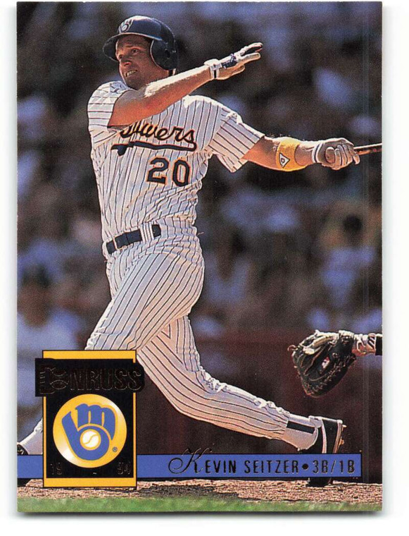 1994 Donruss #261 Kevin Seitzer VG Milwaukee Brewers 