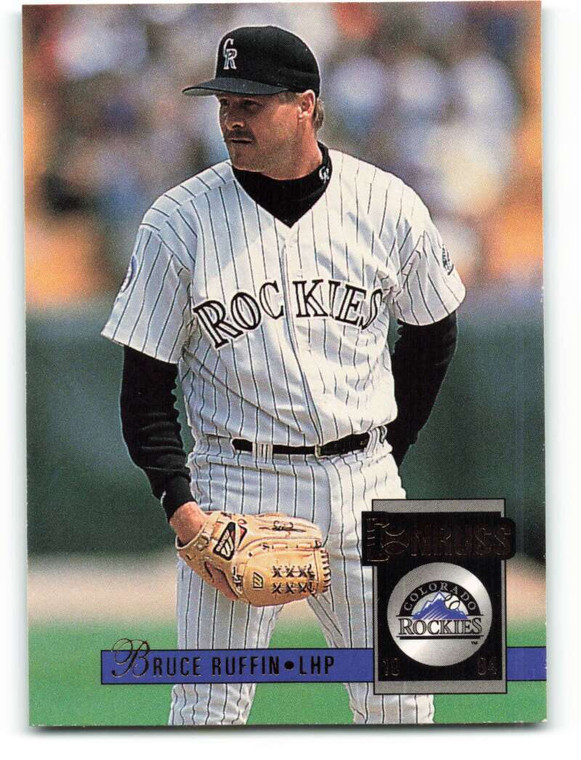 1994 Donruss #305 Bruce Ruffin VG Colorado Rockies 