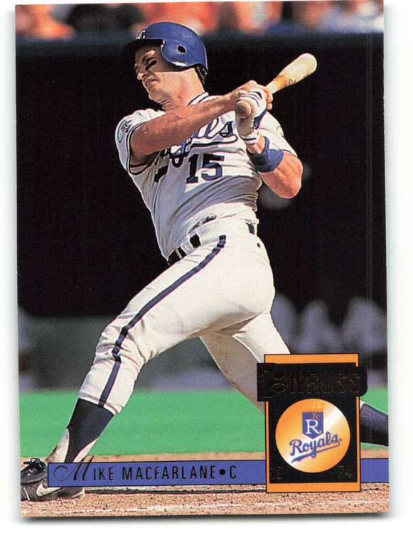 1994 Donruss #324 Mike Macfarlane VG Kansas City Royals 