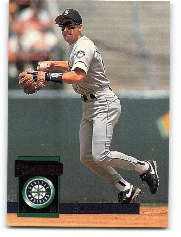 1994 Donruss #328 Omar Vizquel VG Seattle Mariners 