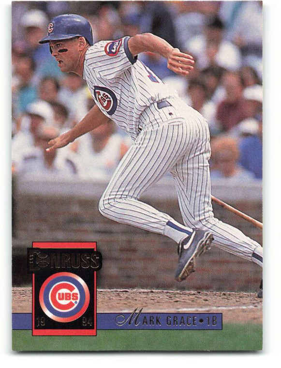 1994 Donruss #358 Mark Grace VG Chicago Cubs 