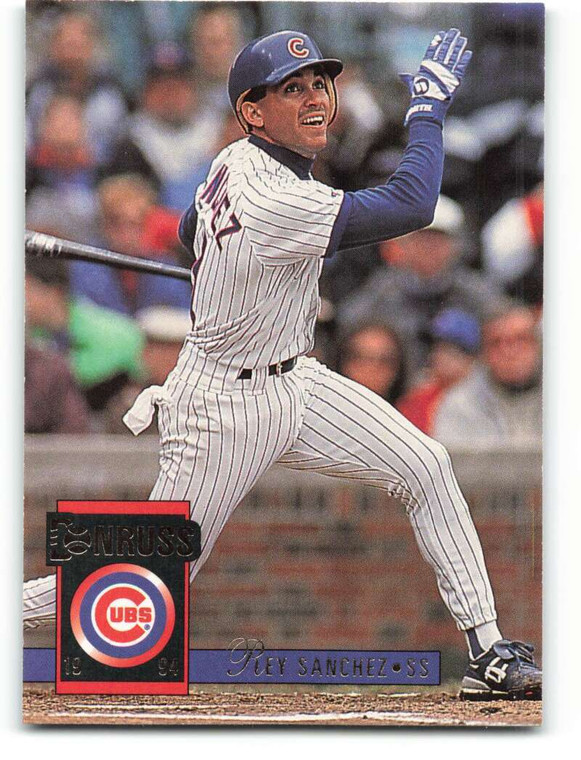 1994 Donruss #383 Rey Sanchez VG Chicago Cubs 