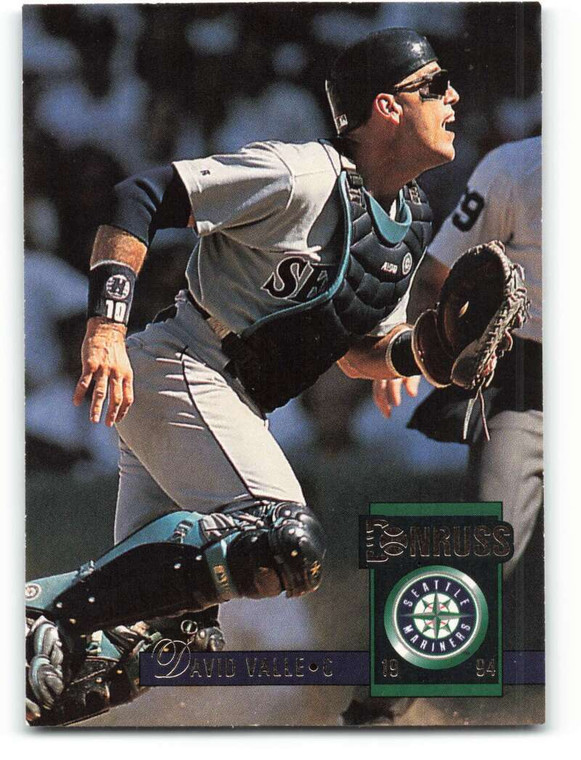 1994 Donruss #385 Dave Valle VG Seattle Mariners 