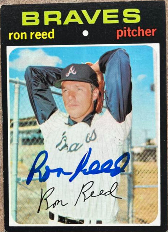 Ron Reed Autographed 1971 Topps #359