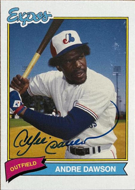 Andre Dawson Autographed 2020 Topps Super 70's #2