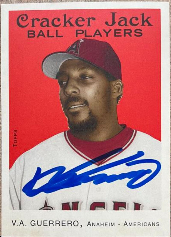 Vladimir Guerrero Autographed 2004 Topps Cracker Jack #81