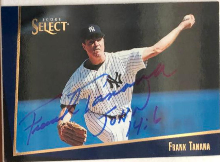 Frank Tanana Autographed 1993 Score Select Rookie/Traded #127T