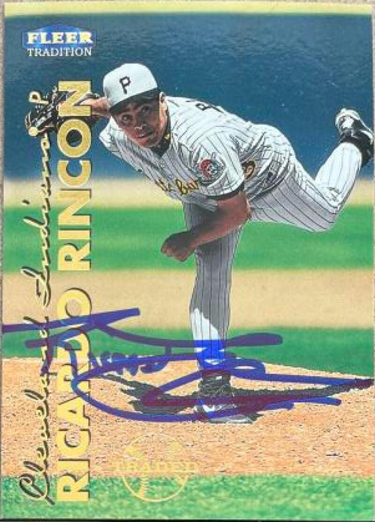 Ricardo Rincon Autographed 1999 Fleer Tradition #538