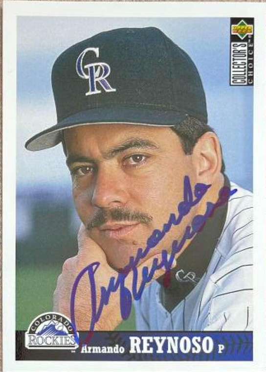 Armando Reynoso Autographed 1997 Collector's Choice #96