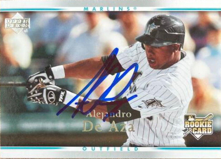 Alejandro De Aza Autographed 2007 Upper Deck #714