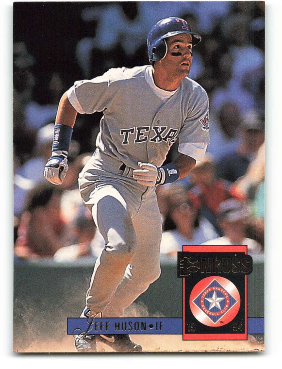 1994 Donruss #432 Jeff Huson VG Texas Rangers 