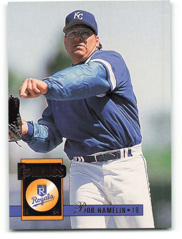 1994 Donruss #435 Bob Hamelin VG Kansas City Royals 