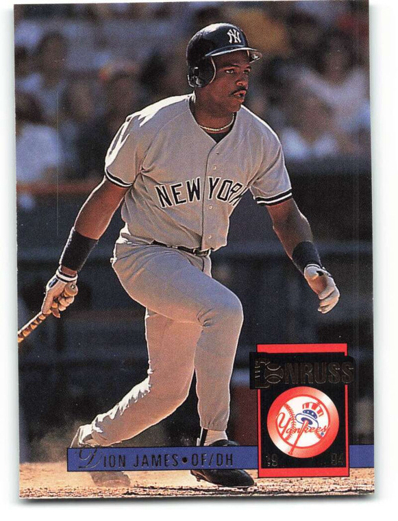 1994 Donruss #446 Dion James VG New York Yankees 