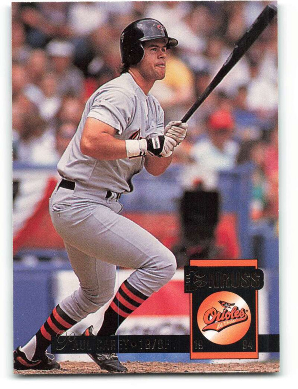 1994 Donruss #465 Paul Carey VG Baltimore Orioles 