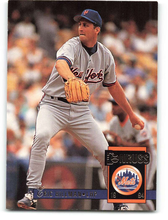 1994 Donruss #514 Eric Hillman VG New York Mets 