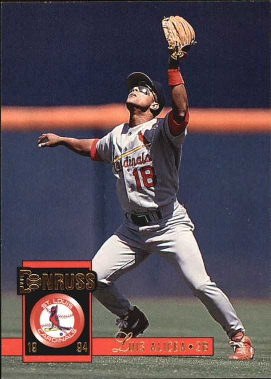 1994 Donruss #534 Luis Alicea VG St. Louis Cardinals 