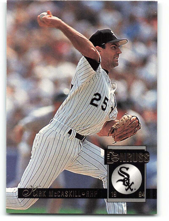 1994 Donruss #540 Kirk McCaskill VG Chicago White Sox 