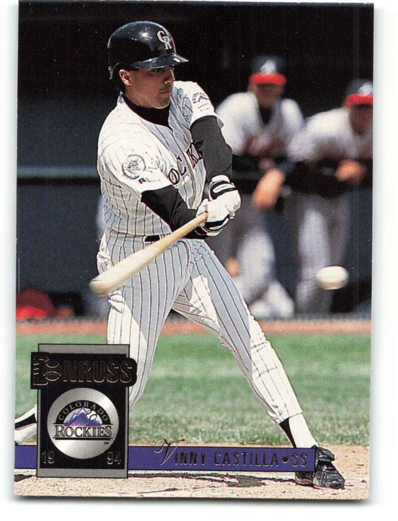 1994 Donruss #549 Vinny Castilla VG Colorado Rockies 