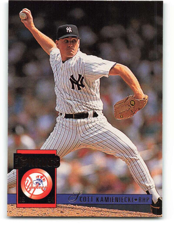 1994 Donruss #553 Scott Kamieniecki VG New York Yankees 