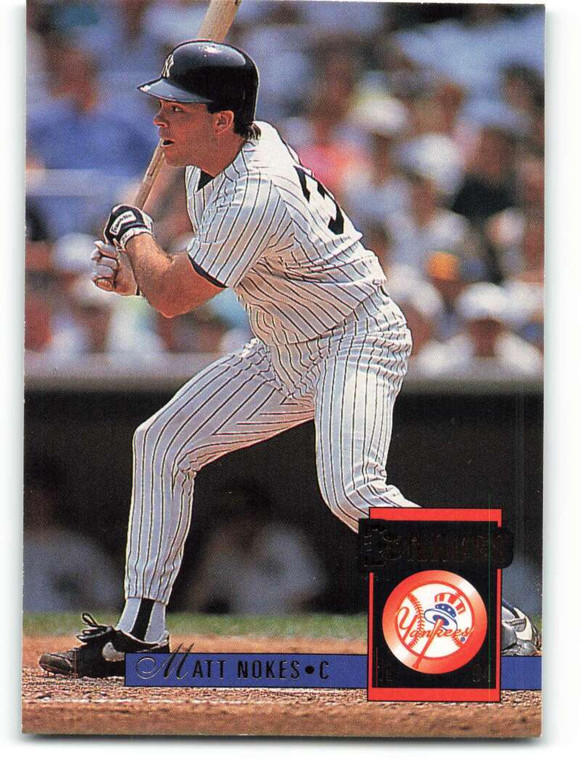 1994 Donruss #564 Matt Nokes VG New York Yankees 
