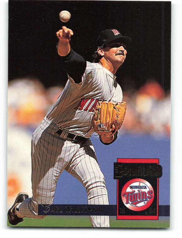 1994 Donruss #581 Carl Willis VG Minnesota Twins 