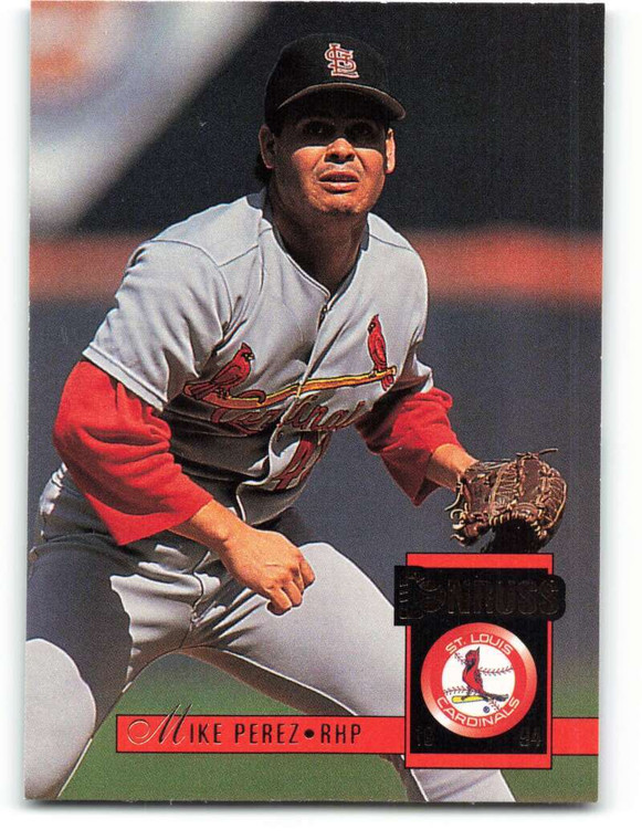 1994 Donruss #599 Mike Perez VG St. Louis Cardinals 