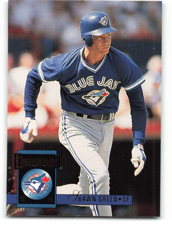 1994 Donruss #607 Shawn Green VG Toronto Blue Jays 