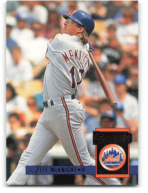1994 Donruss #634 Jeff McKnight VG New York Mets 