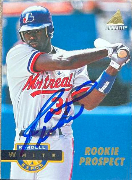 Rondell White Autographed 1994 Pinnacle #246