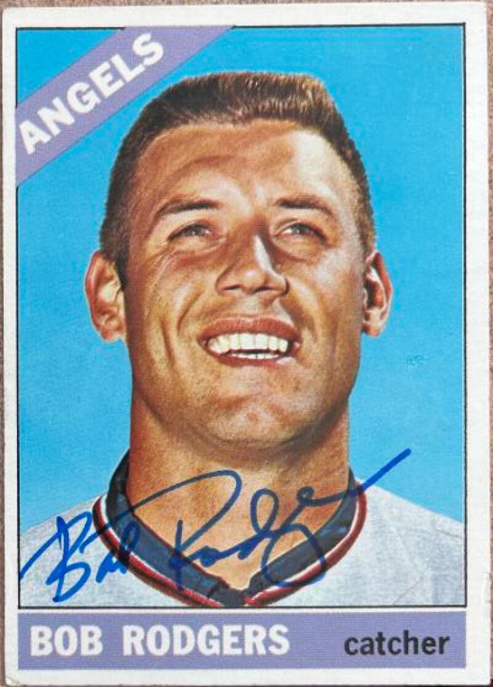 Bob "Buck" Rodgers Autographed 1966 Topps #462