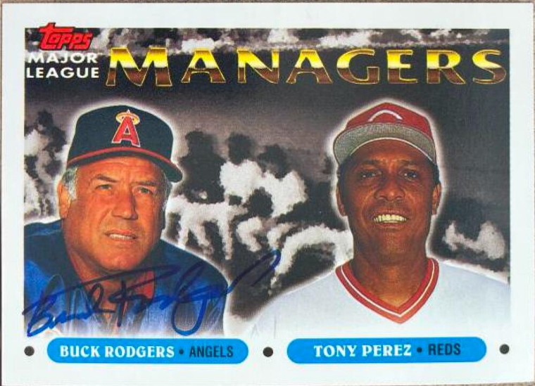 Bob "Buck" Rodgers Autographed 1993 Topps #503