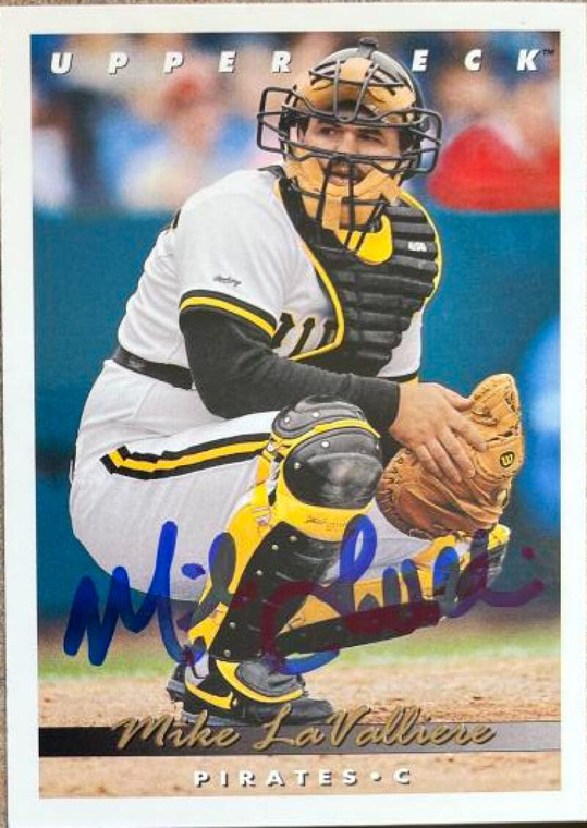 Mike LaValliere Autographed 1993 Upper Deck #120