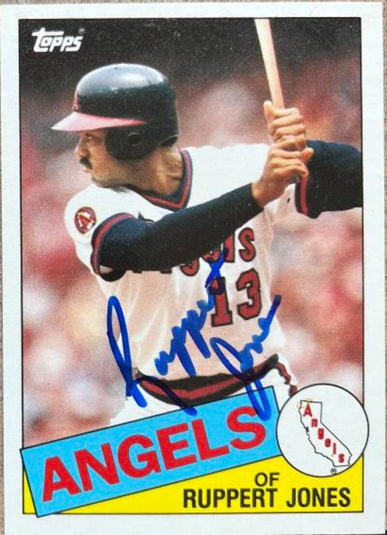 Ruppert Jones Autographed 1985 Topps Traded #65T