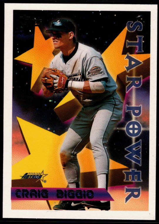 1996 Topps #9 Craig Biggio STP VG Houston Astros 