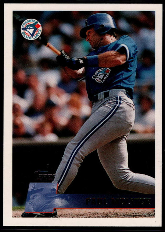 1996 Topps #30 Paul Molitor VG Toronto Blue Jays 