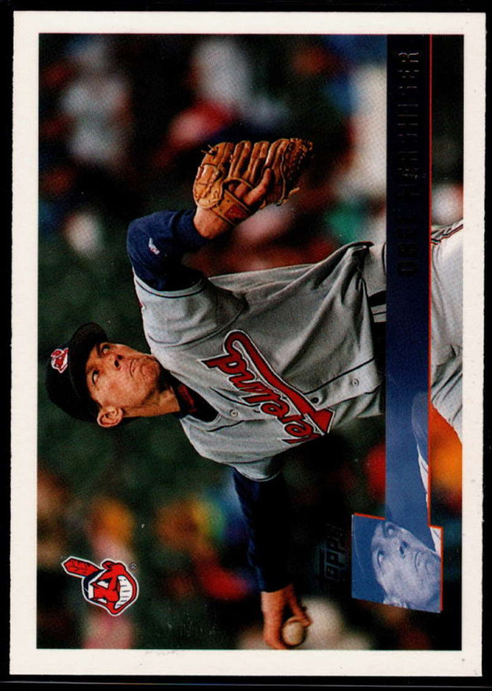 1996 Topps #40 Orel Hershiser VG Cleveland Indians 